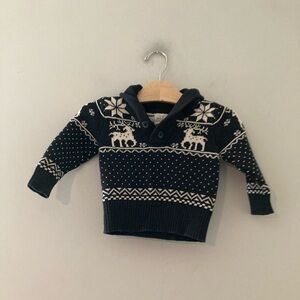$14 ADD ON peek holiday sweater hanna andersson mini boden‎ cotton on kids zara